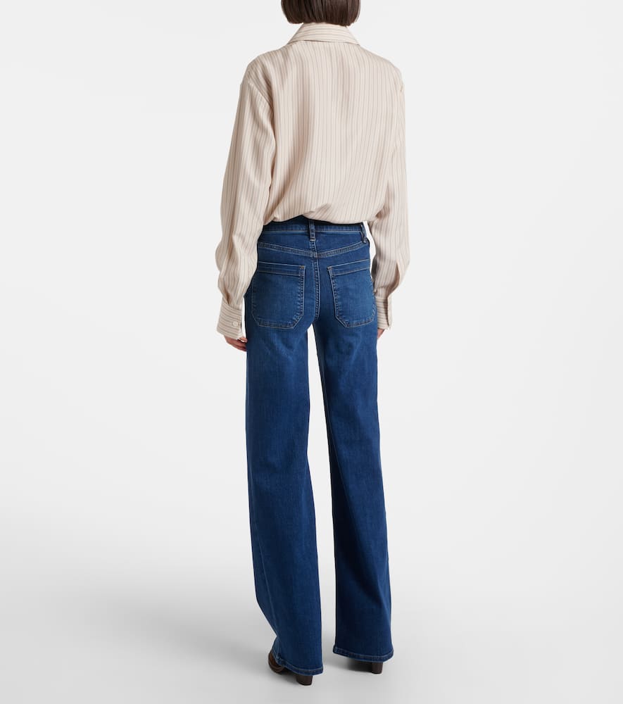 Le Slim Palazzo wide-leg jeans