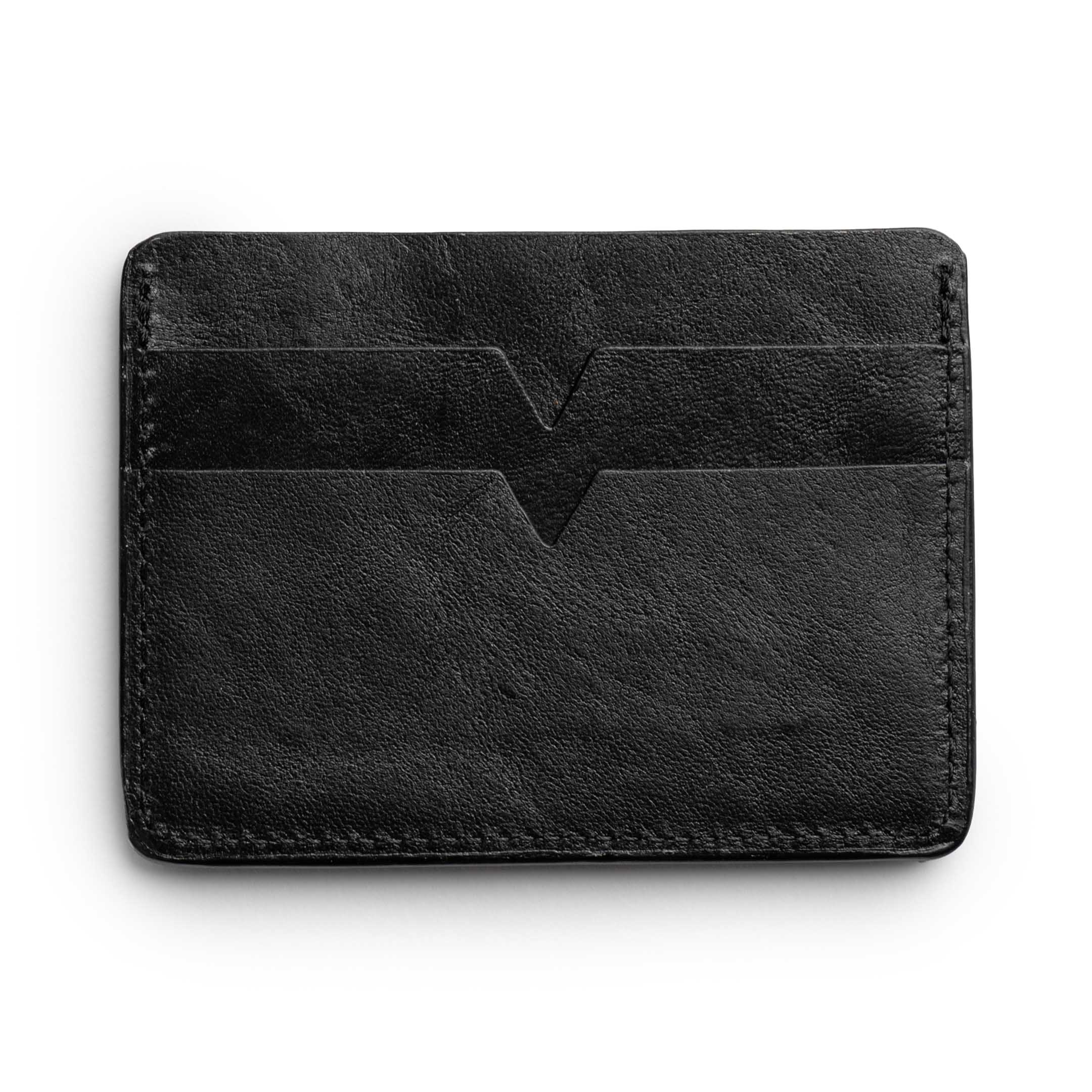 Leather Card Holder Black