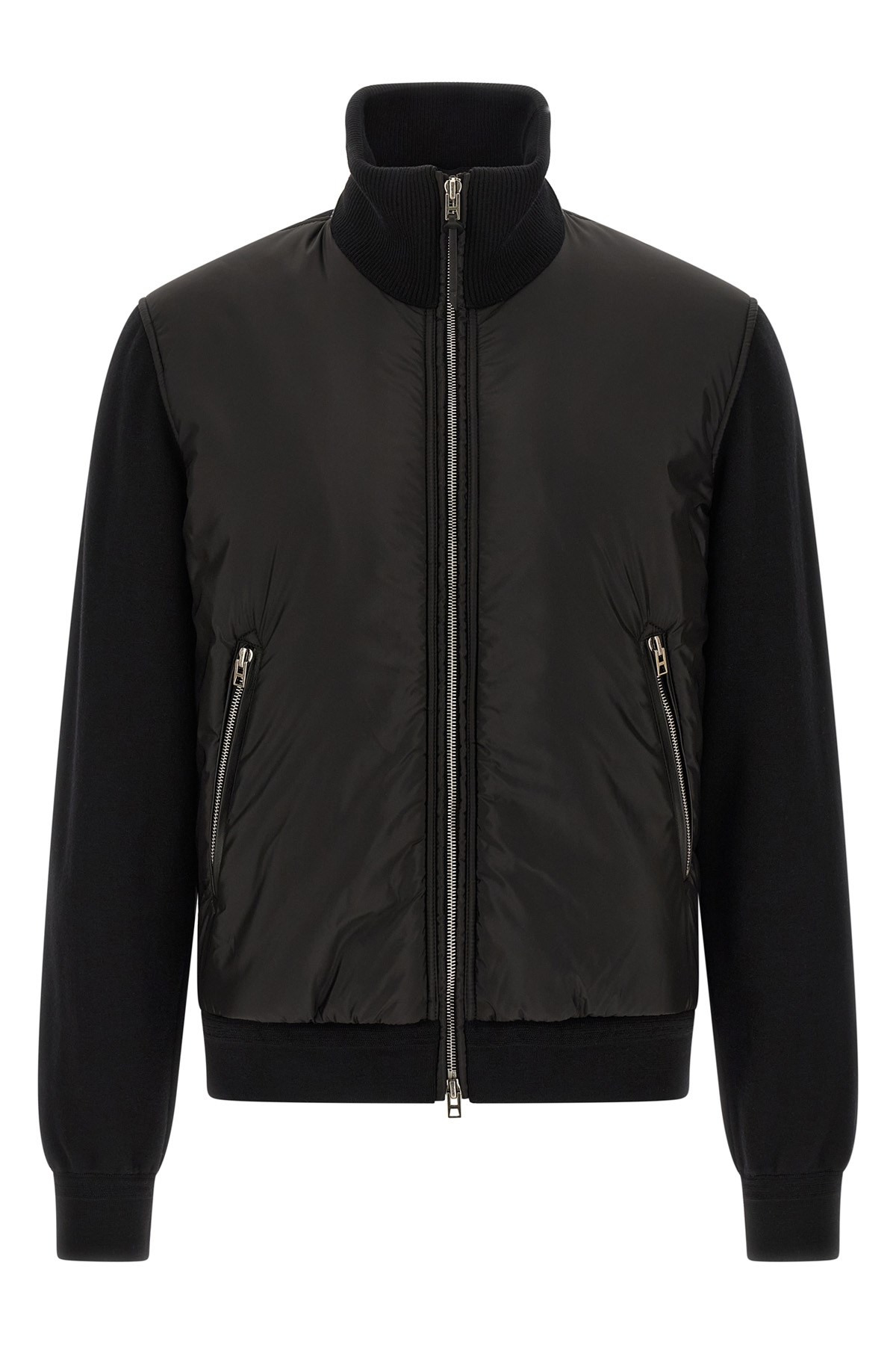 Merino Wool Bomber Jacket