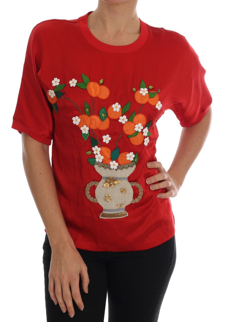 Sicily Blouse — Red