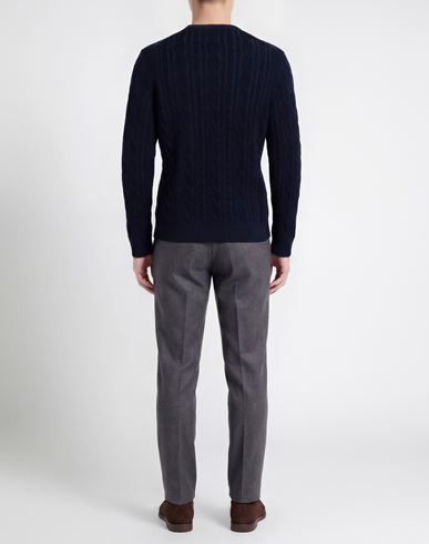 Man Sweater Midnight blue Size 40 Virgin Wool, Viscose, Cashmere