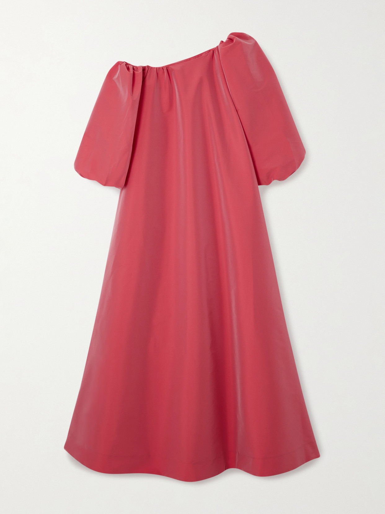 Nathalie Off-the-shoulder Taffeta Gown - Pink