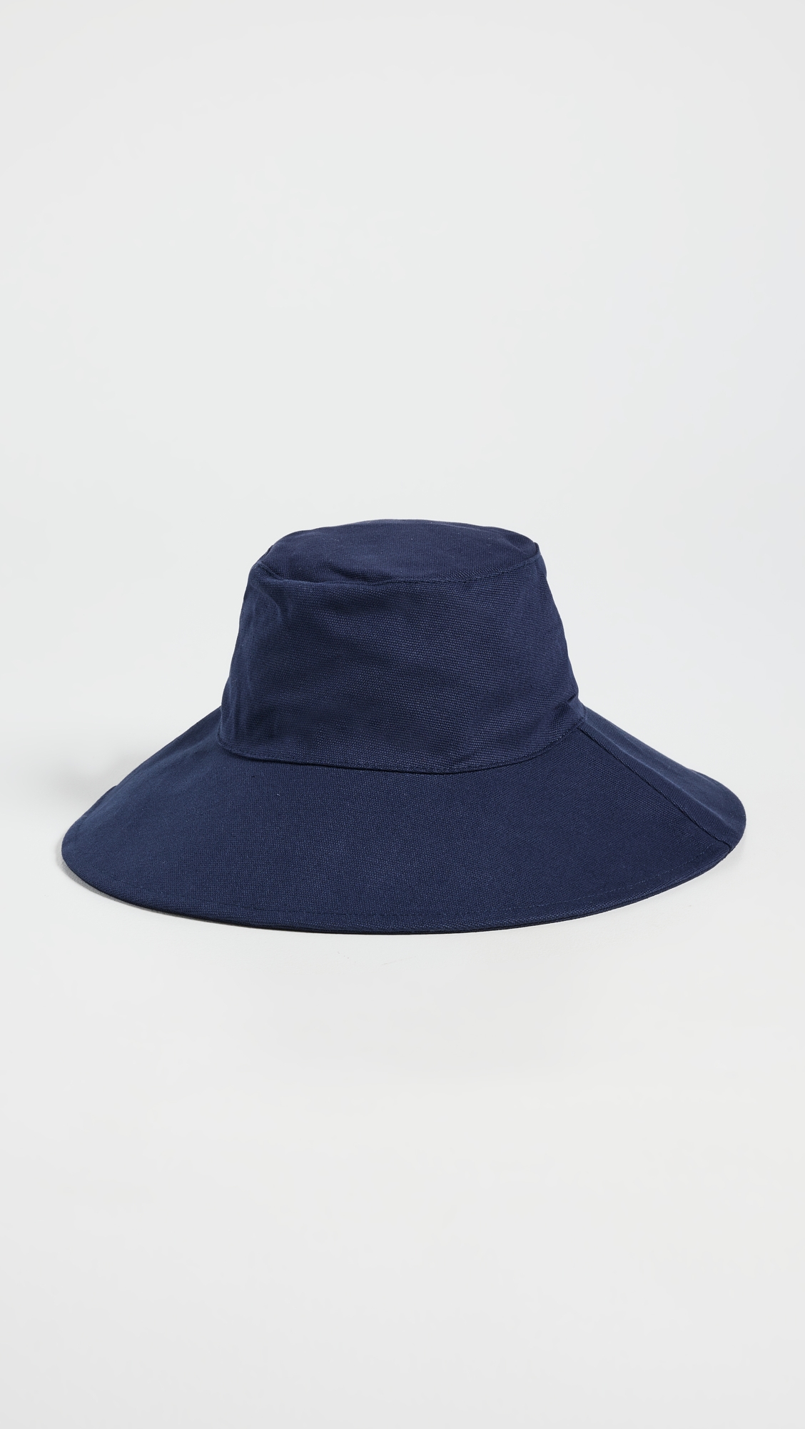 Cotton Canvas Sun Hat Navy