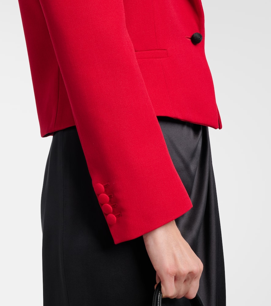 Virgin wool blazer