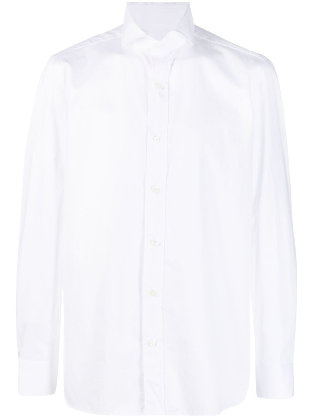 Stylish Cotton Long Sleeve Shirt with Buttoned Cuffs