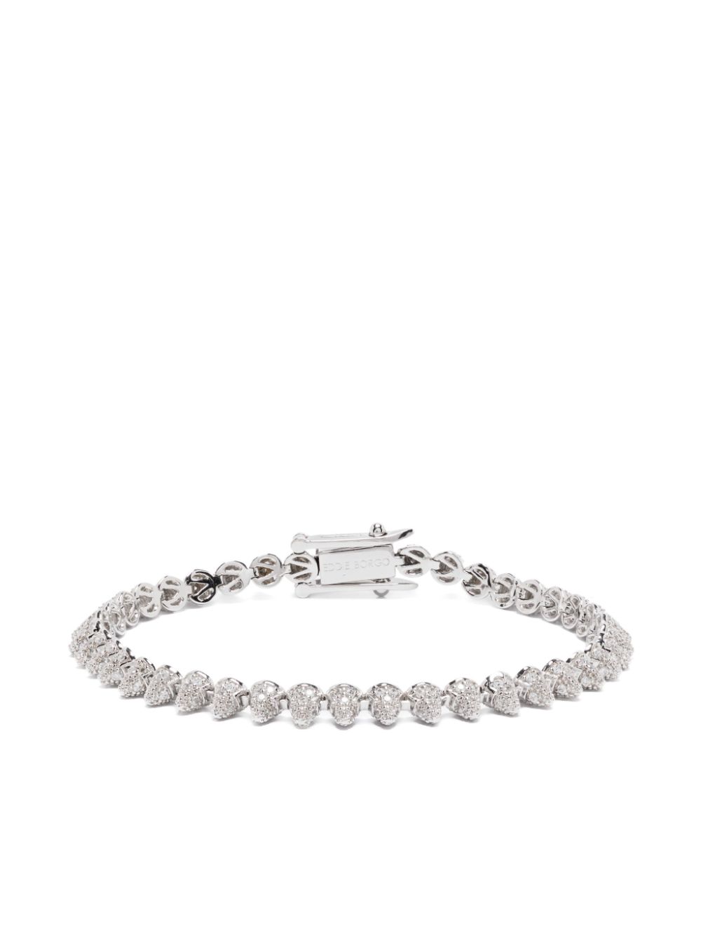 Pavé Cone tennis bracelet - Silver