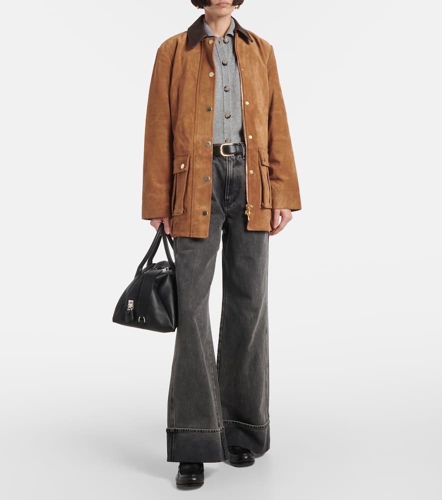 Taylor high-rise wide-leg jeans