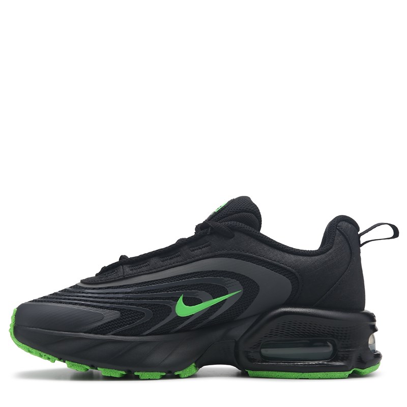 Kids' Air Max Fire Sneaker Big Kids Shoes (Grey/Green)