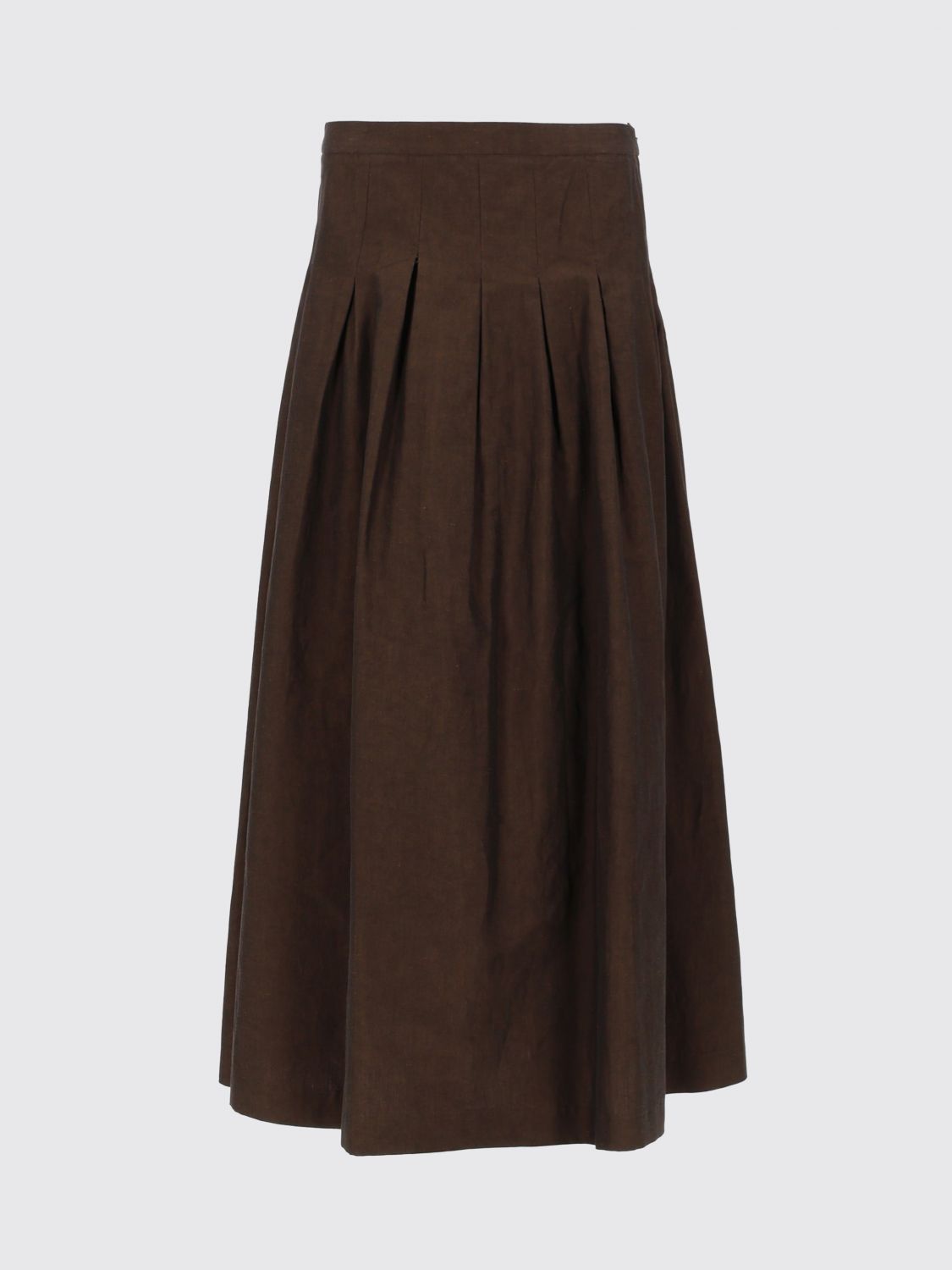 Skirt Woman color Brown