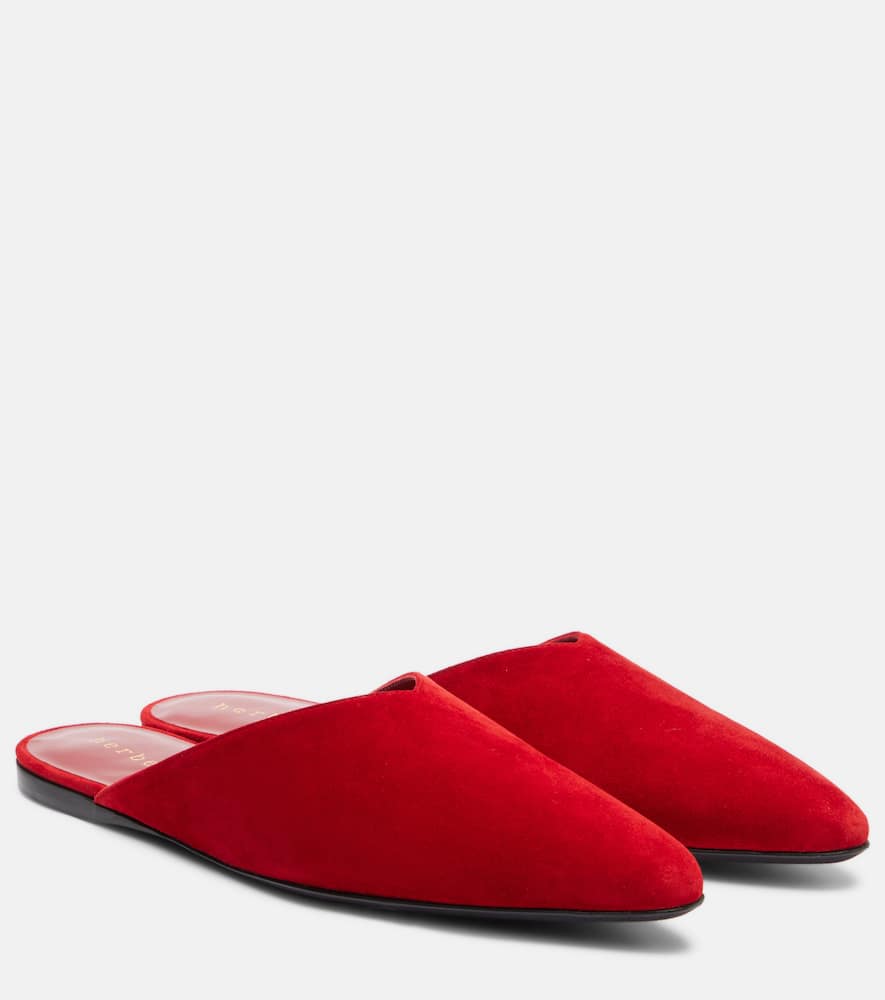 Homebody suede mules