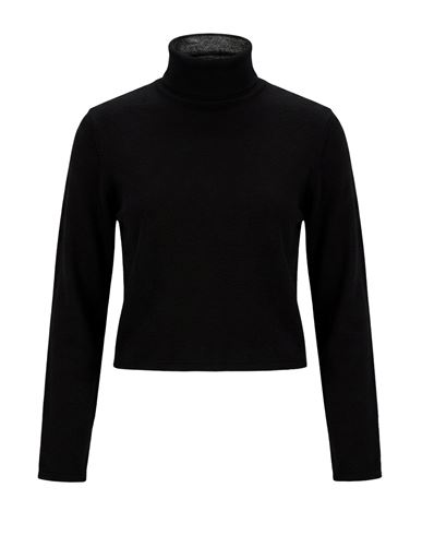 Woman Turtleneck Black Size S Acrylic, Virgin Wool