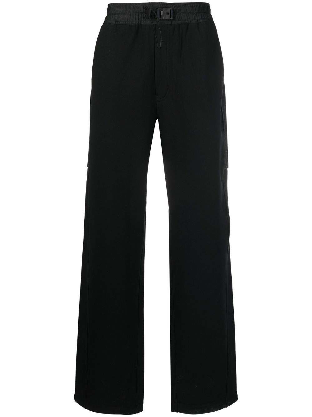 Straight-leg cut trousers - Black