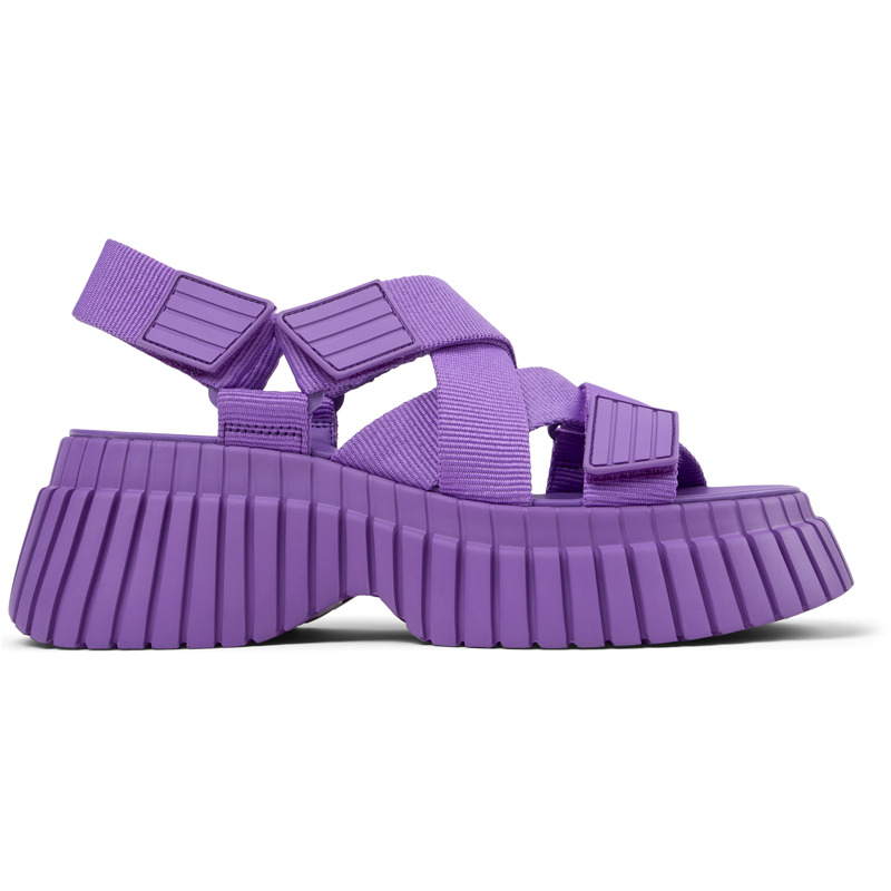 CAMPER BCN - Sandals for Women - Grey, 41, Cotton fabric