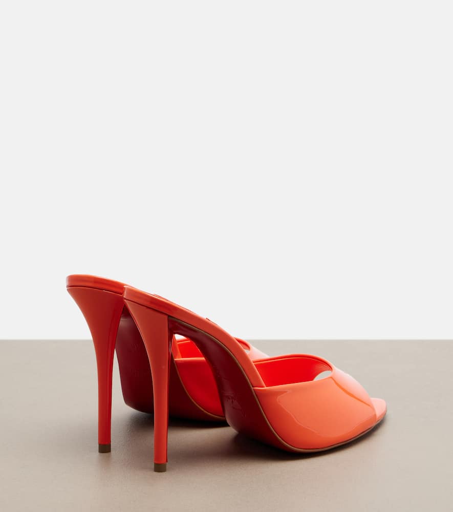 Miss Z patent leather mules