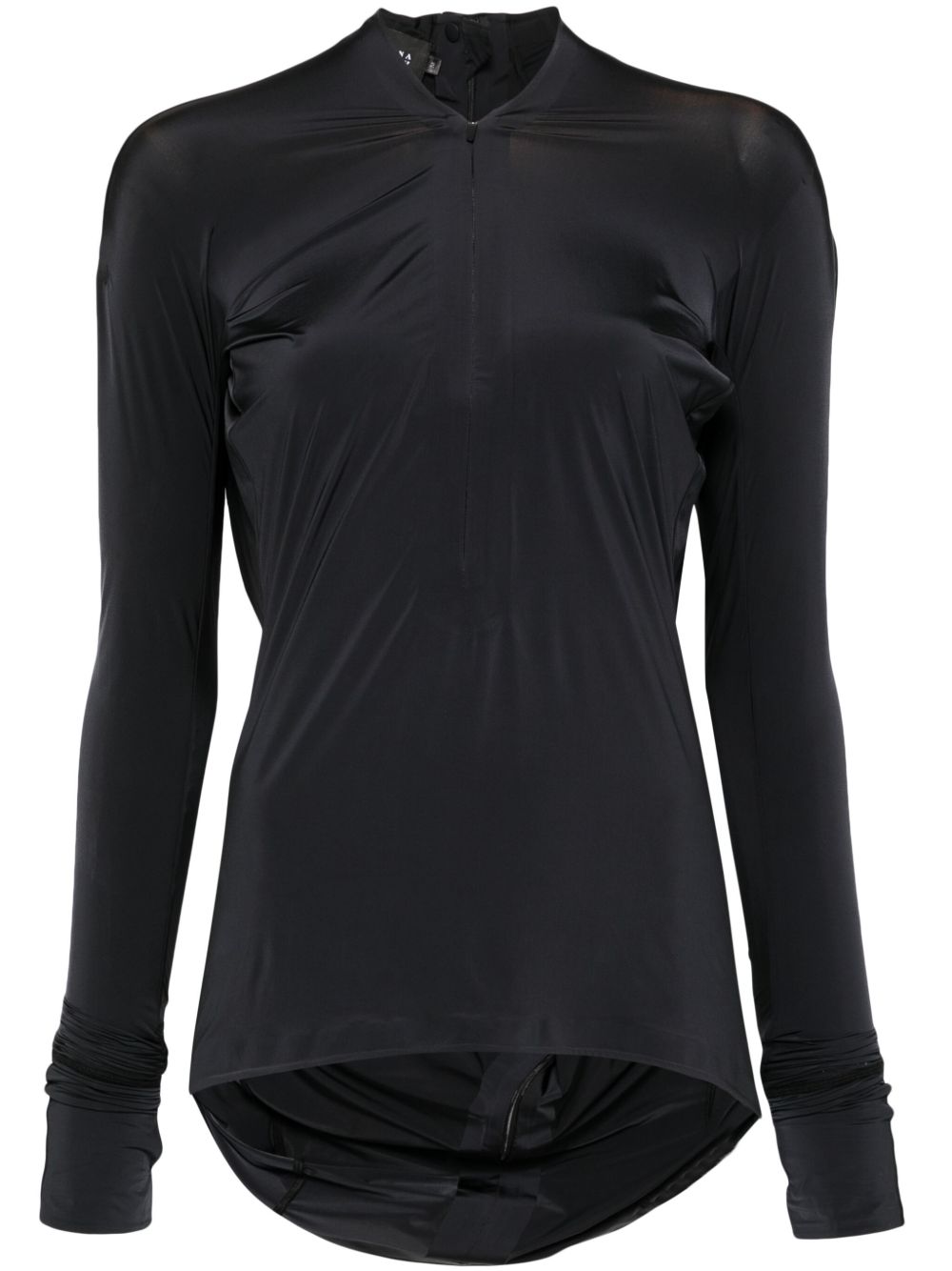 JOHANNA PARV V-neck T-shirt - Black
