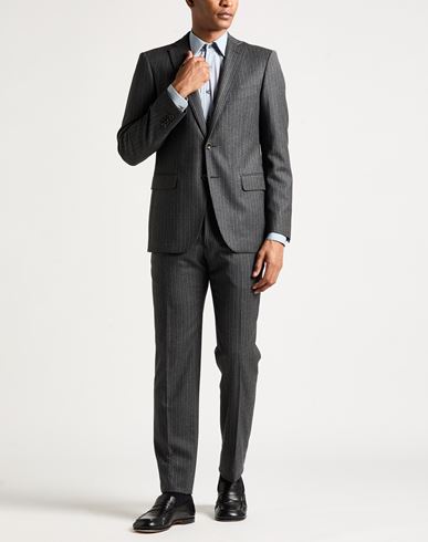 Man Suit Charcoal Size 38 Super 110s Wool