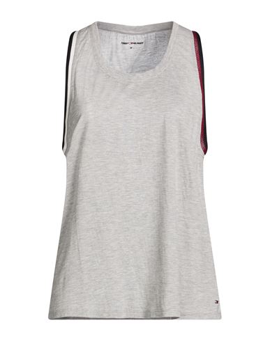 Woman Tank top Grey Size L Lyocell, Viscose