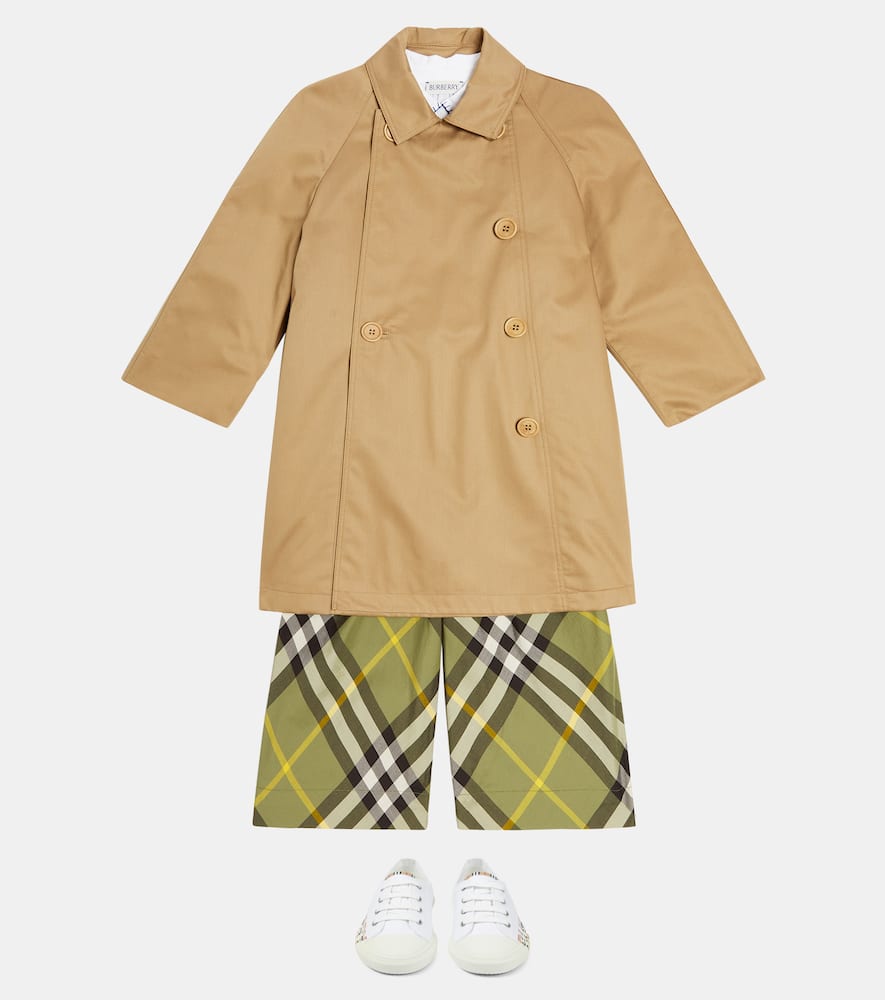 Burberry Kids Burberry Check cotton pants