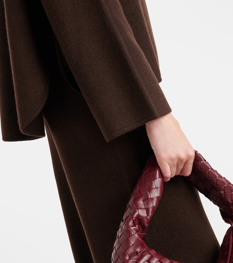 Wool and cashmere turtleneck sweater
