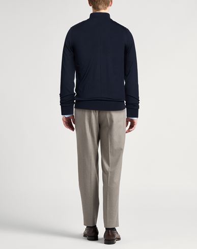 Man Cardigan Navy Size 36 Virgin Wool