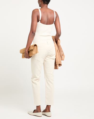 Jacob Cohёn Woman Pants Cream Size 27 Cotton, Elastane