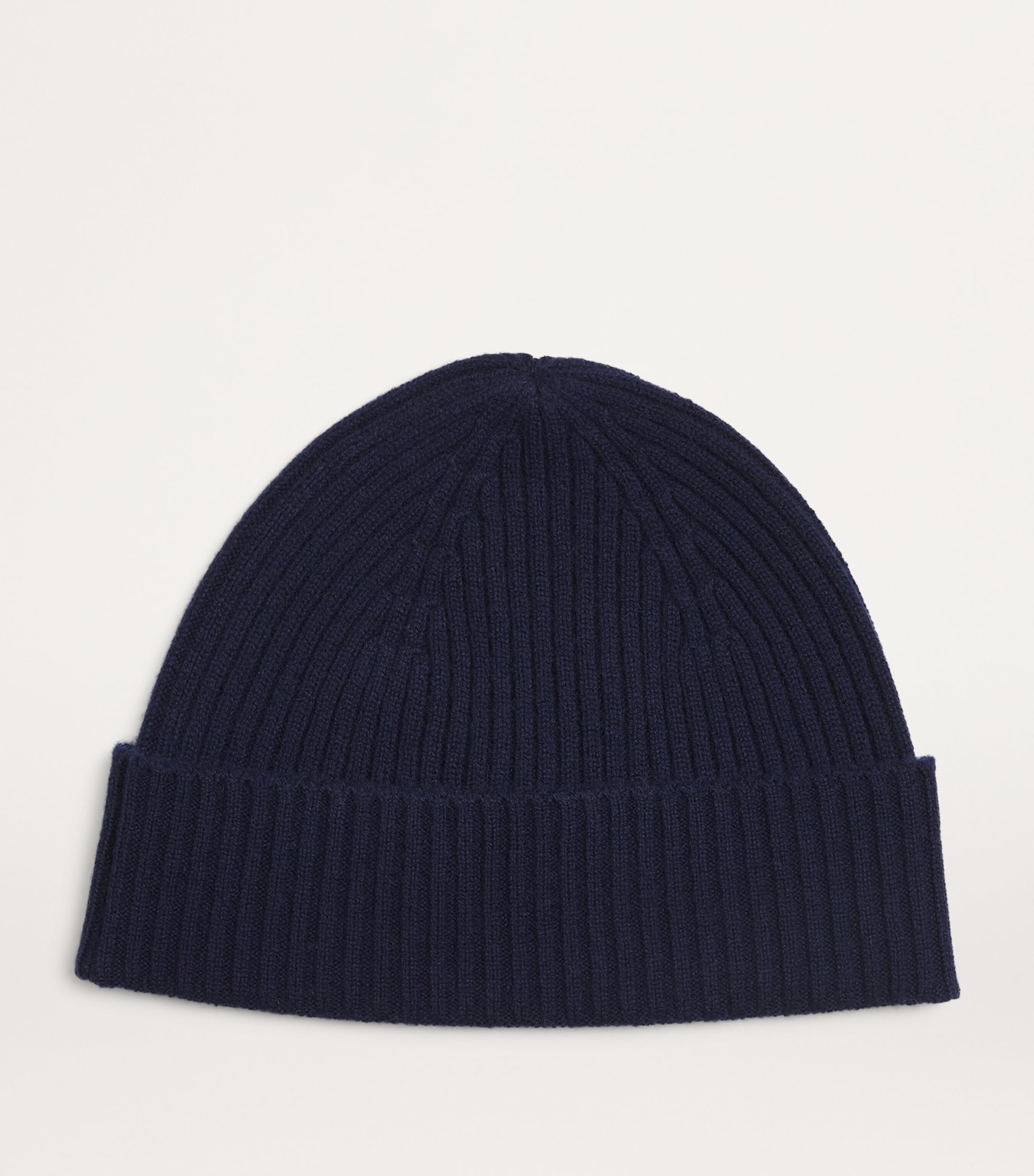 Cashmere Ribbed Beanie
