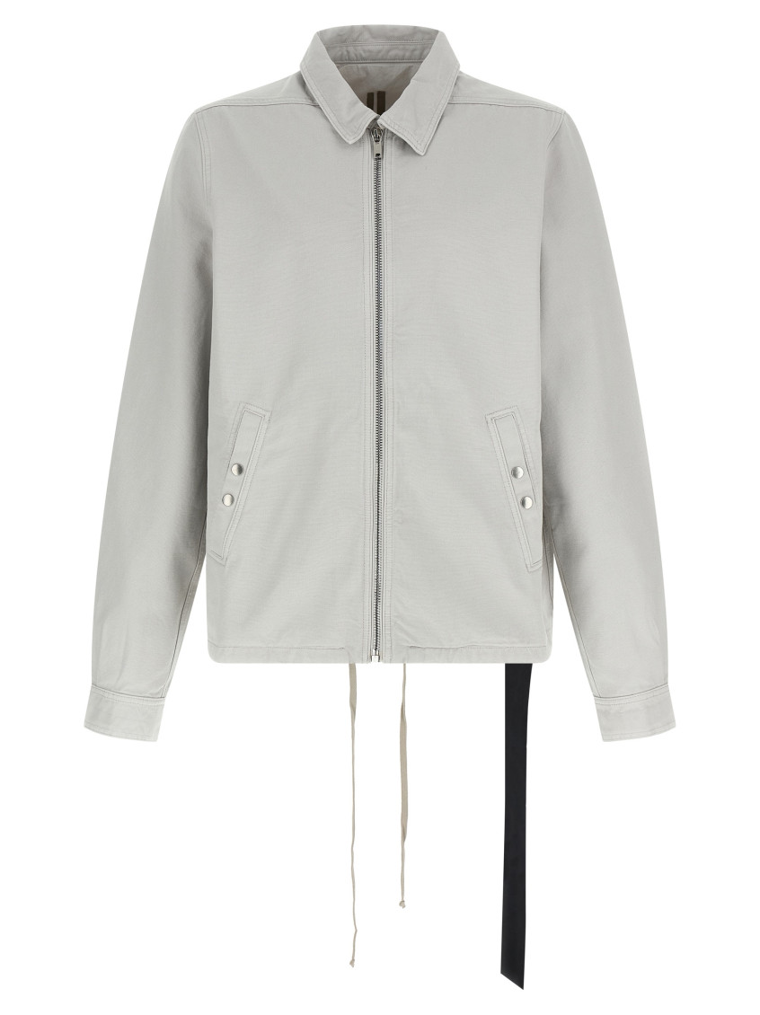Grey Shirt Collar Jackets