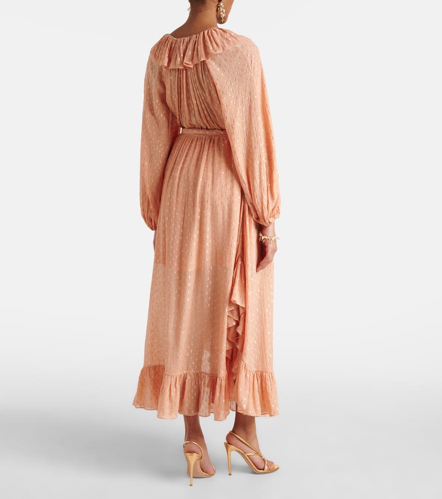 Rhiannon frilled maxi skirt