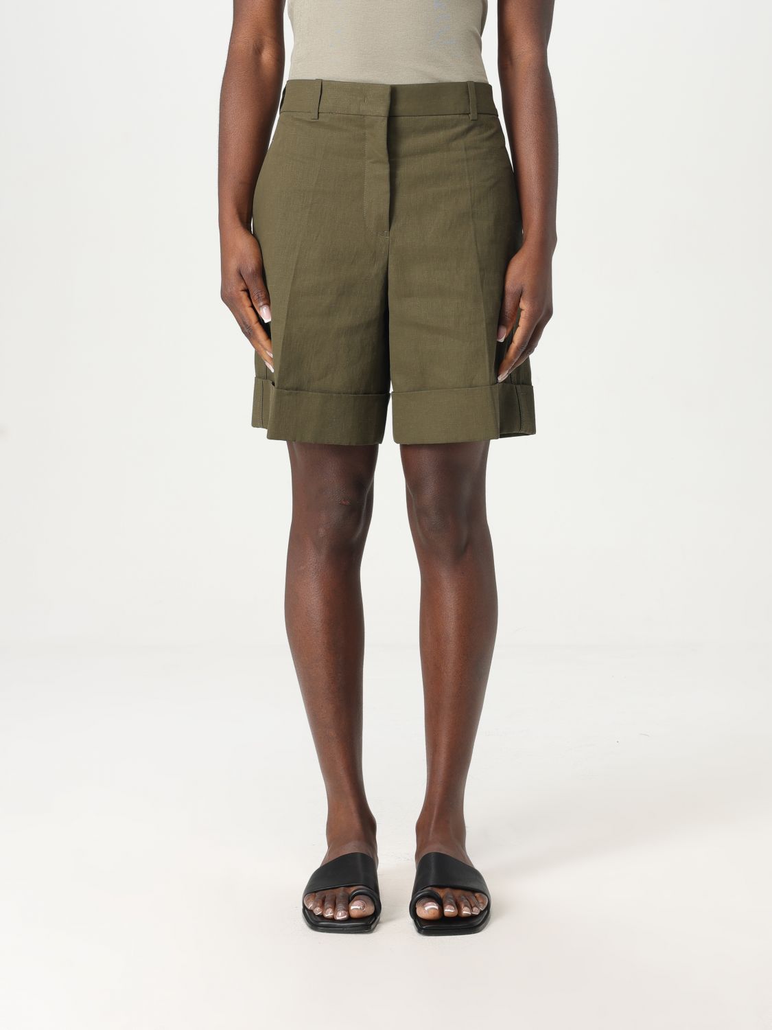 Short JIL SANDER Woman color Green