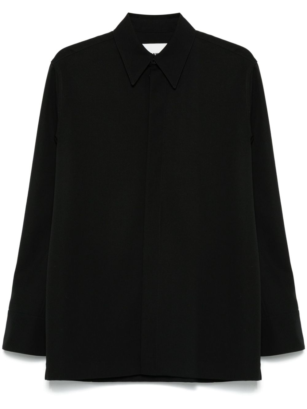 Wool shirt - Black