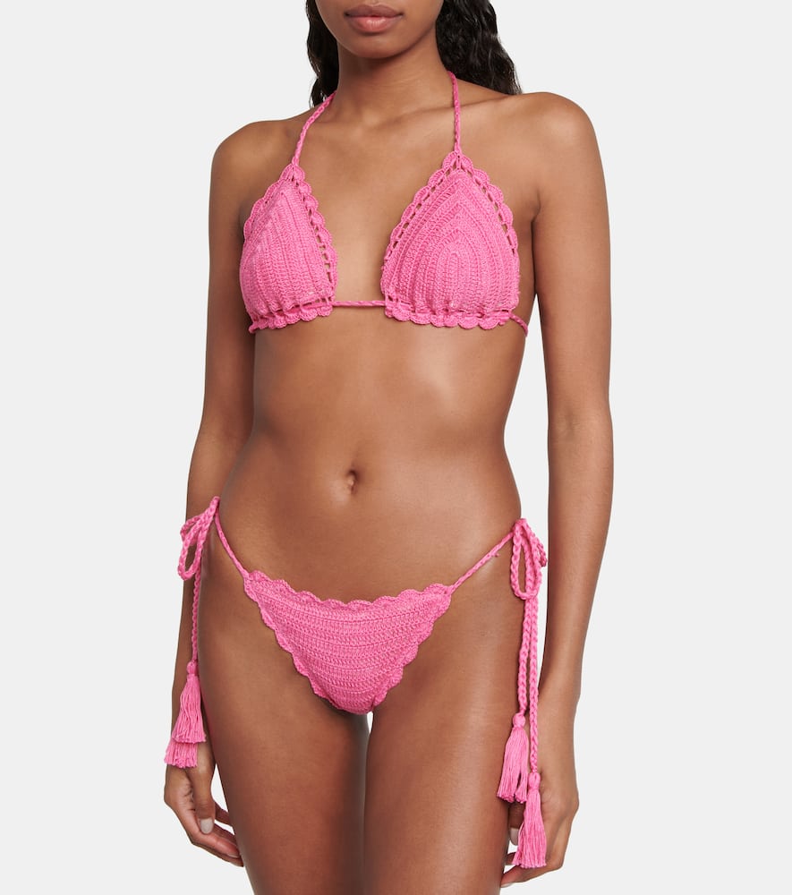 Exclusive to Mytheresa - Crochet bikini top