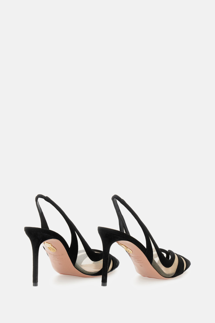 85mm Lune pumps - Black