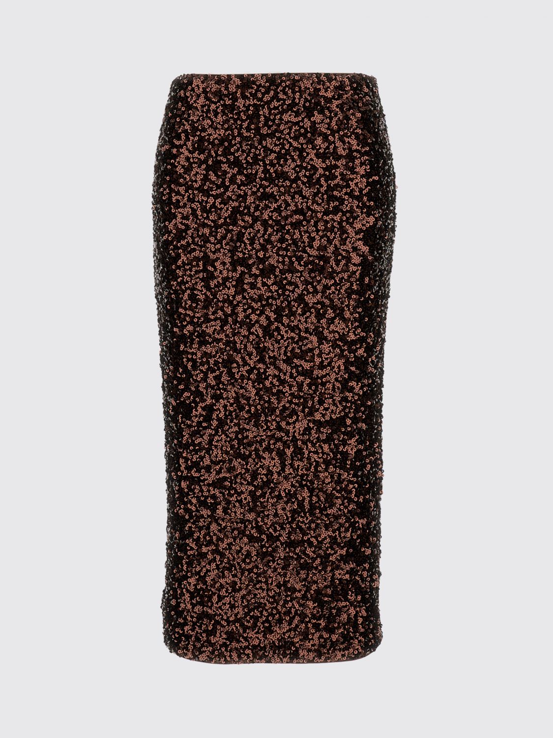 Skirt Woman color Coffee