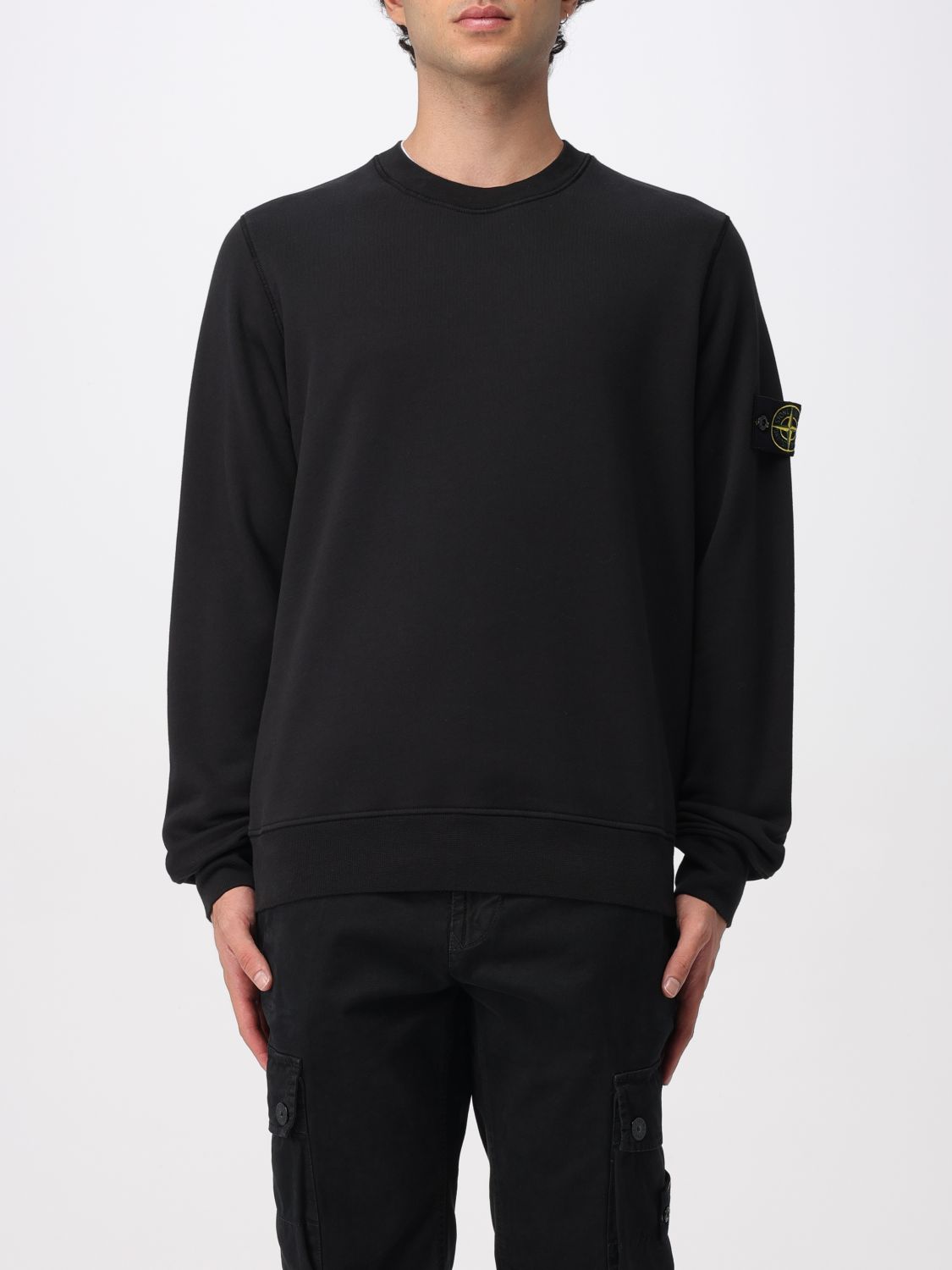Sweatshirt Men color Black