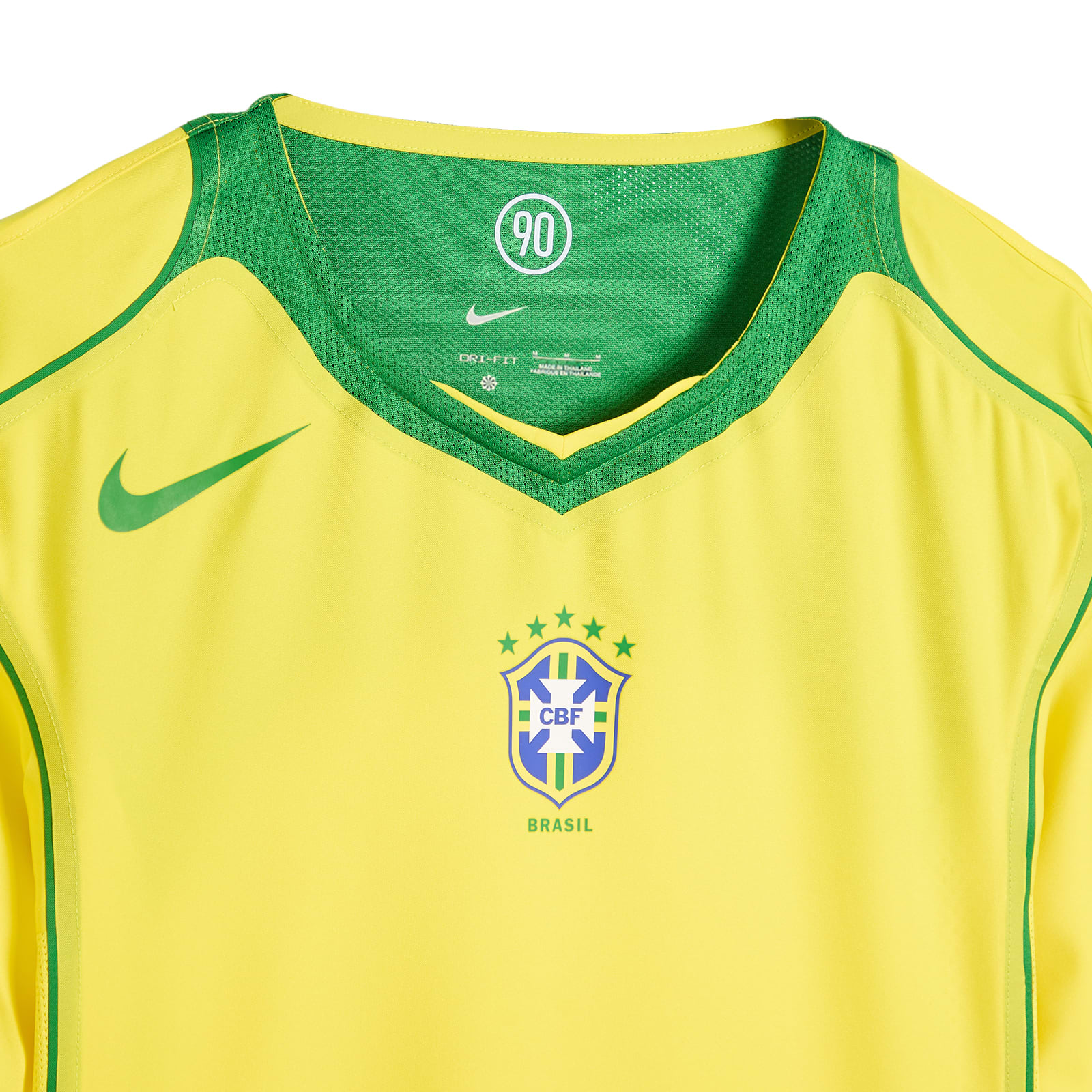 Brazil Reissue Short Sleeve Jersey Yellow/Green