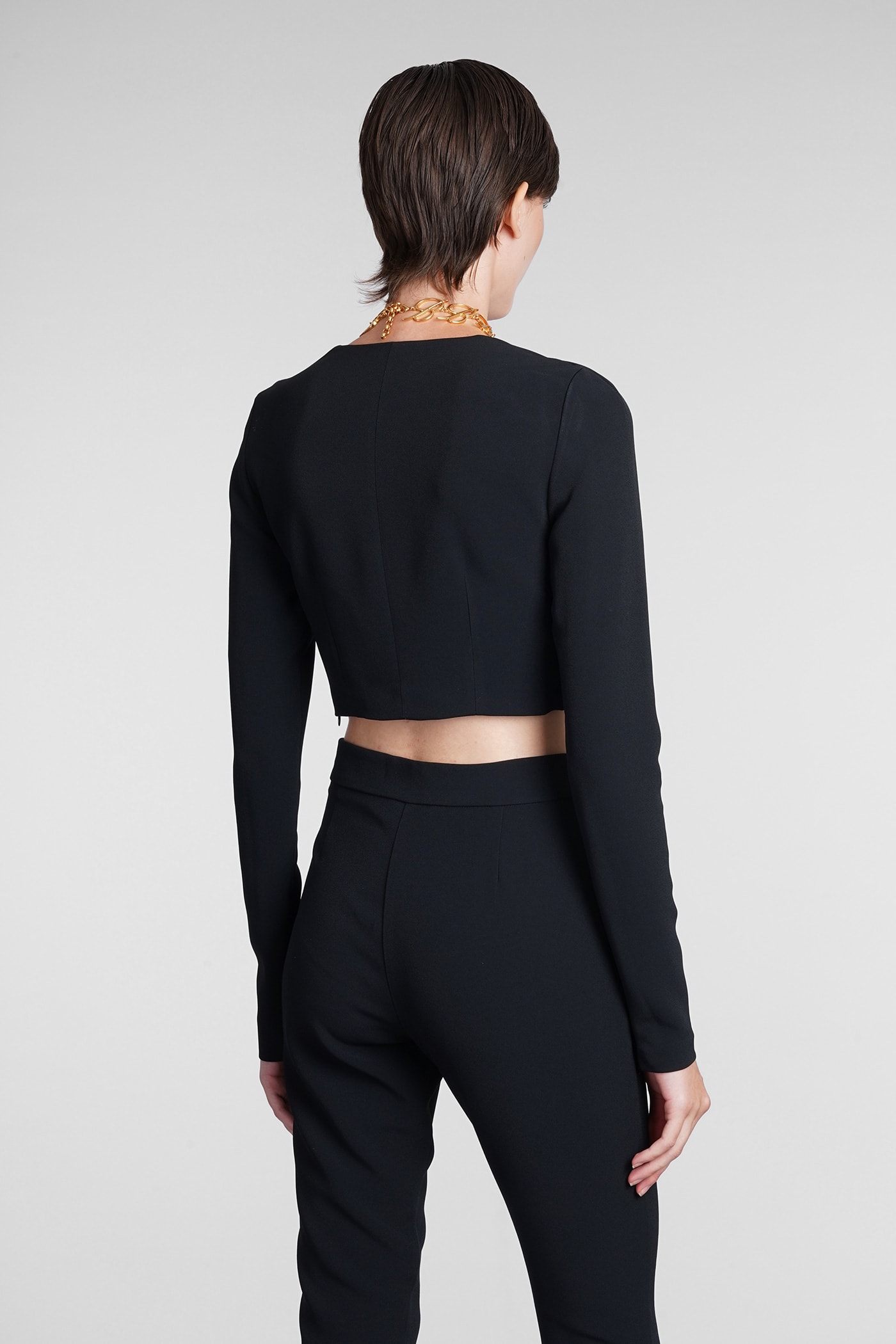 Topwear In Black Viscose