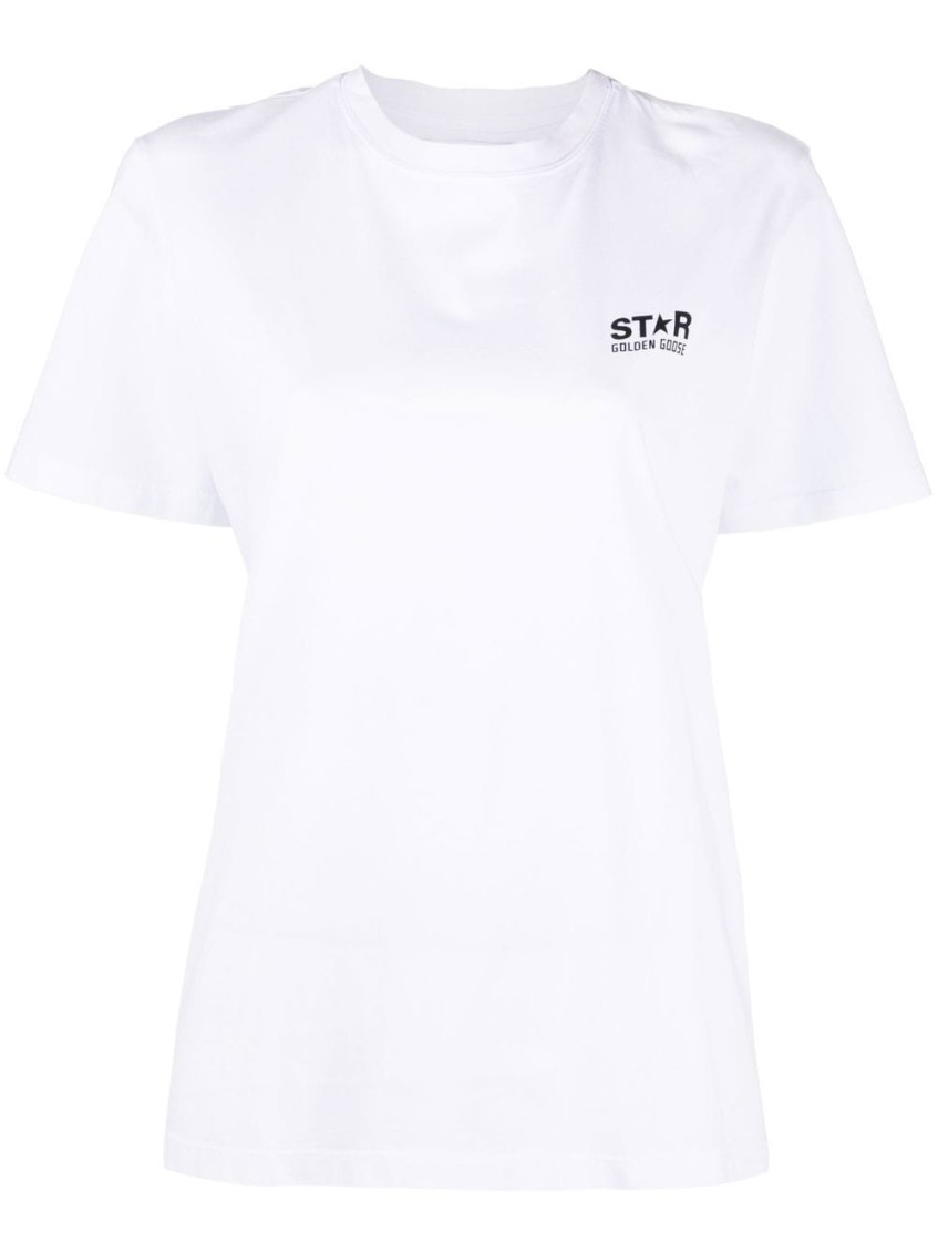 Star-print short-sleeved T-shirt