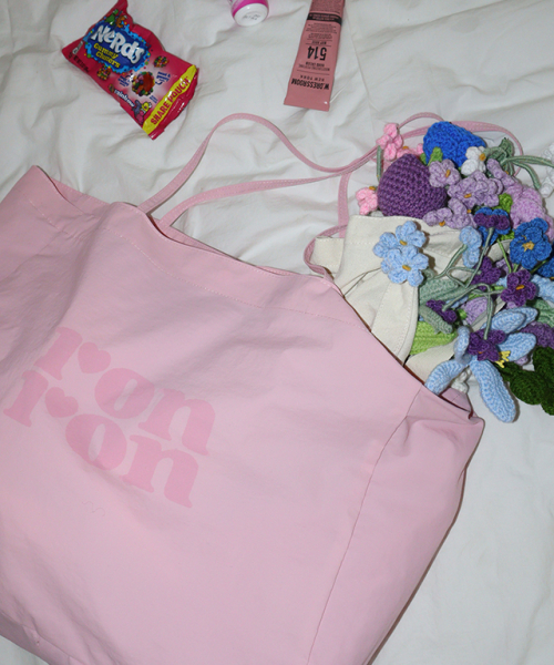 LOGO NYLON SHOPPER