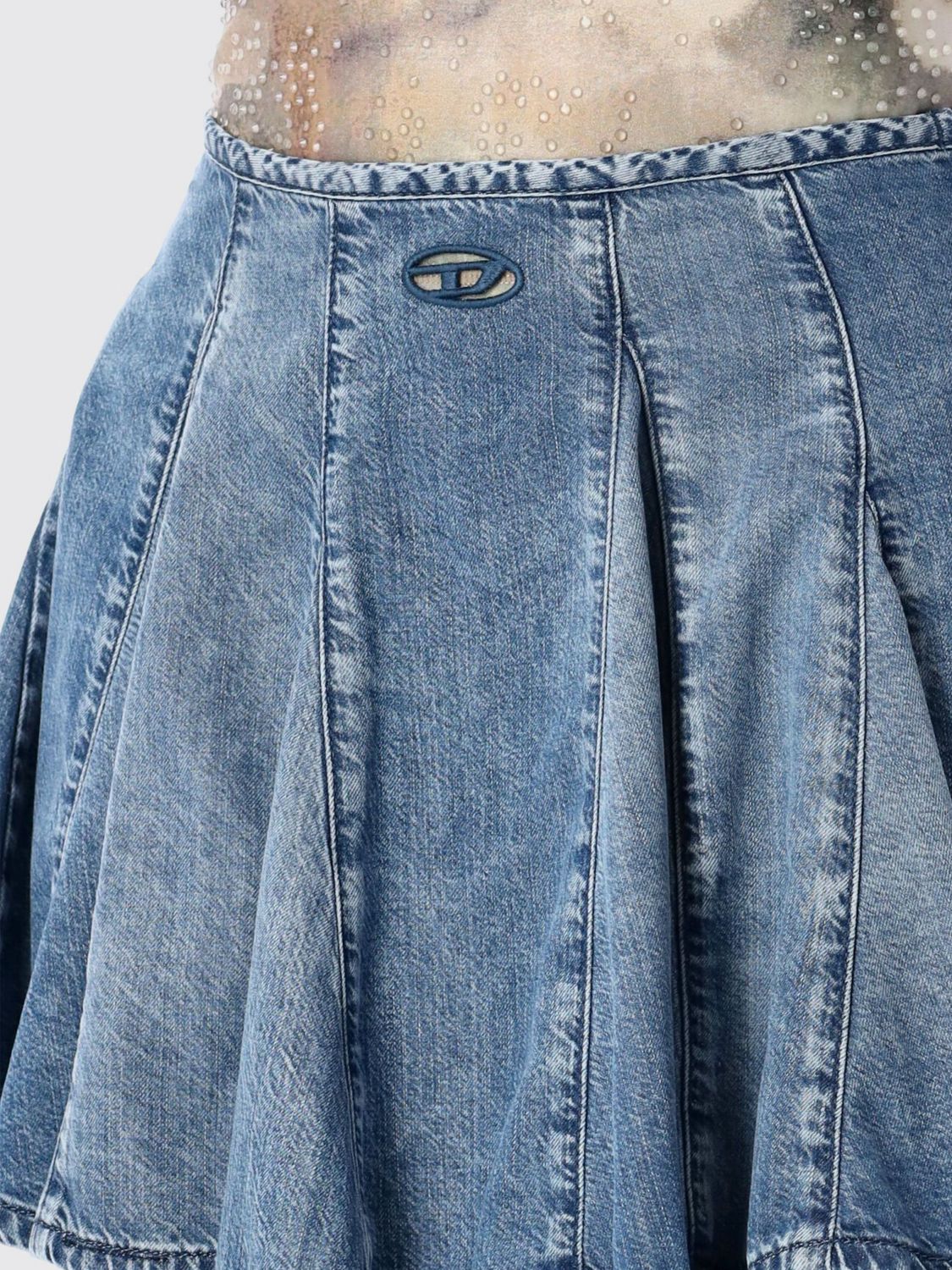 Skirt Woman color Blue