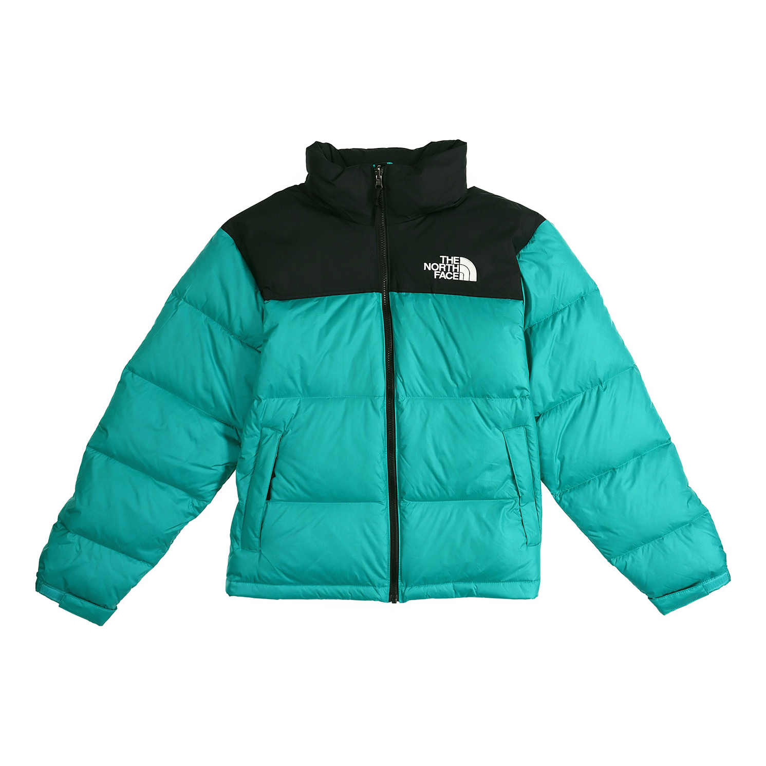 Retro Nylon Down Jacket 'Teal'