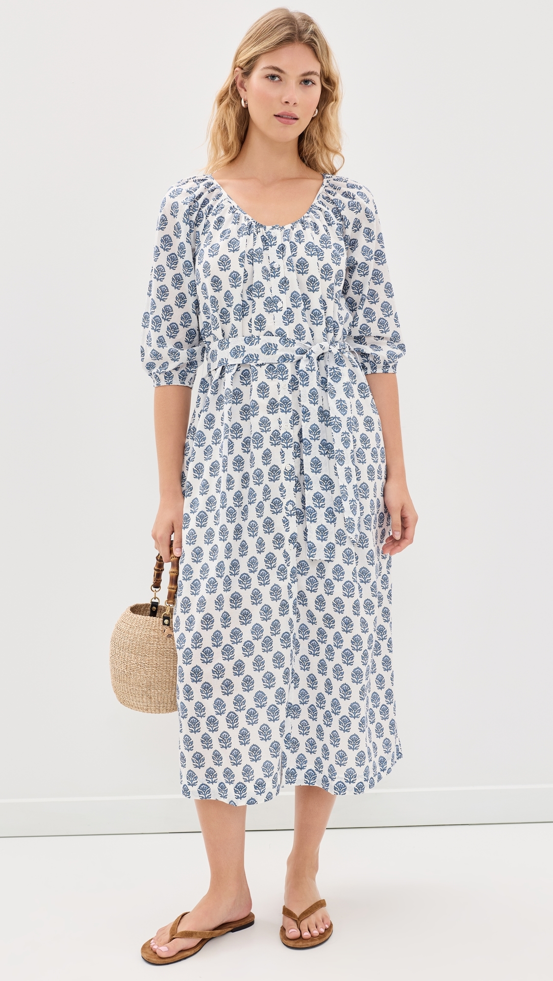 Sophie Dress Atlantic Bordeaux