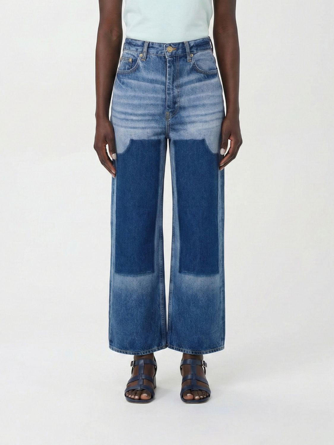 Jeans Woman color Denim