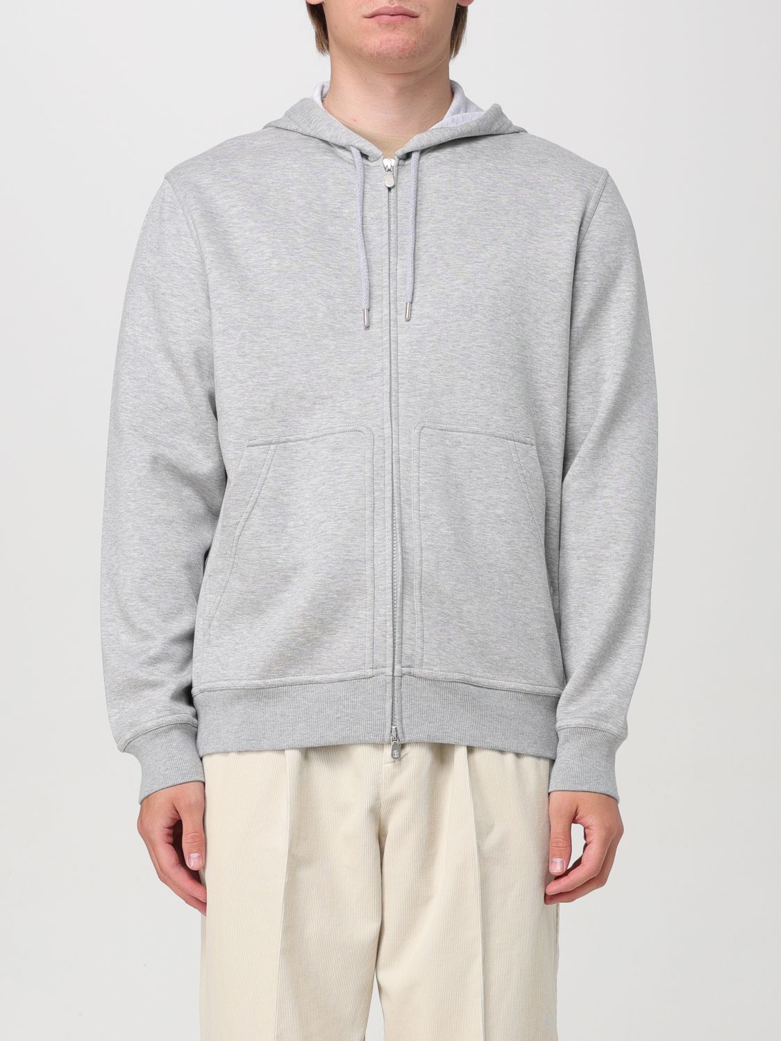 Sweatshirt Men color Grey