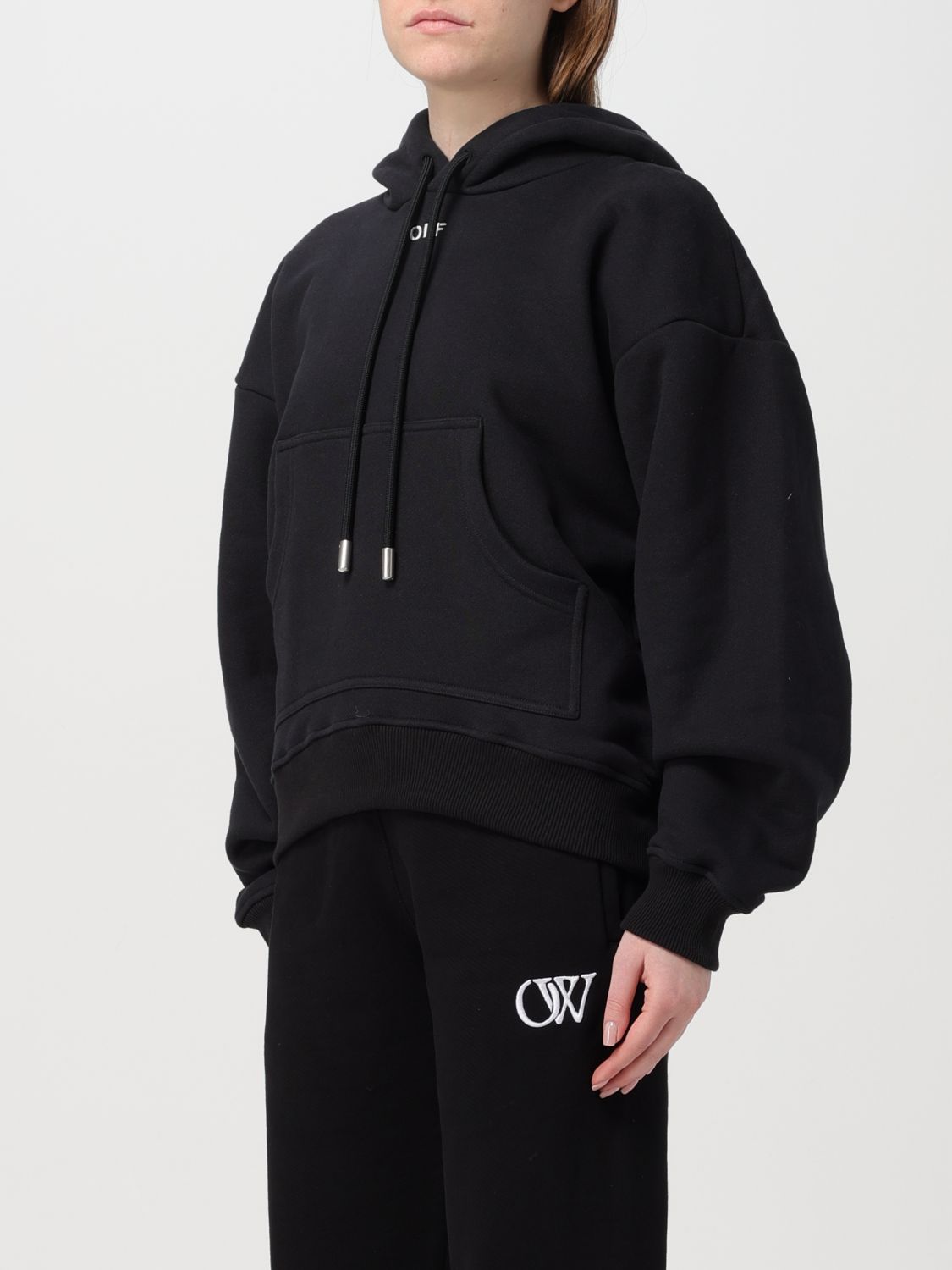 Sweatshirt Woman color Black