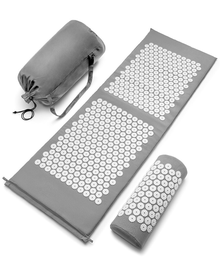 Large Light Sivan Acupressure Mat And Pillow Set
