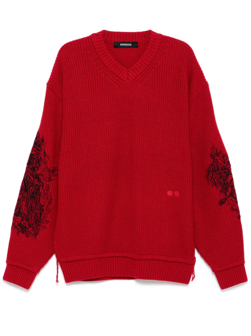 Embroidered jumper