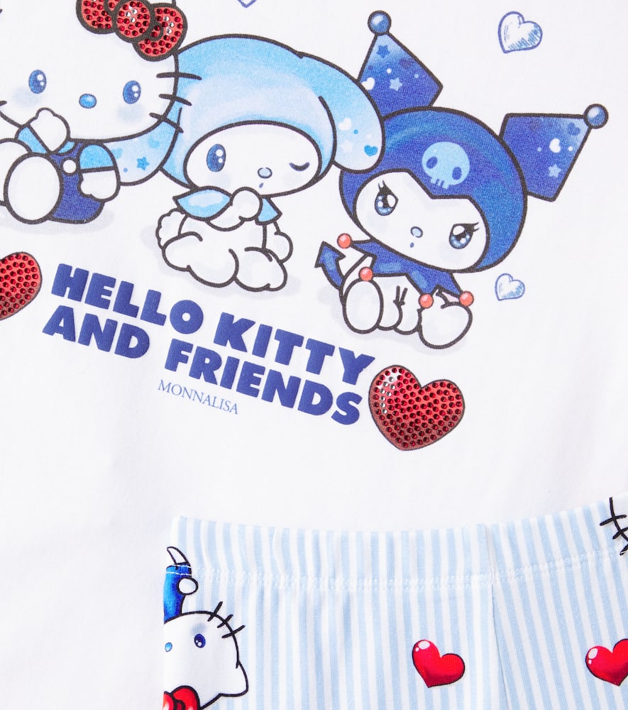 X Hello Kitty T-shirt and leggings set