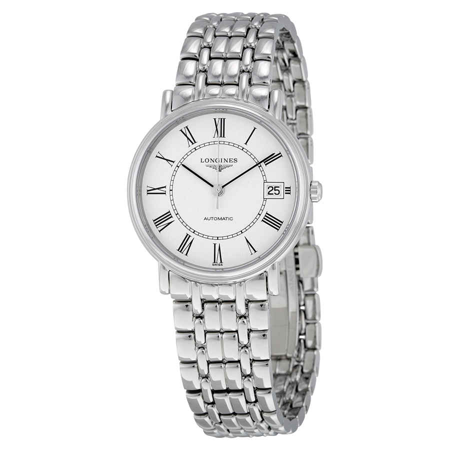 Presence Automatic White Dial Mens Watch L4.821.4.11.6