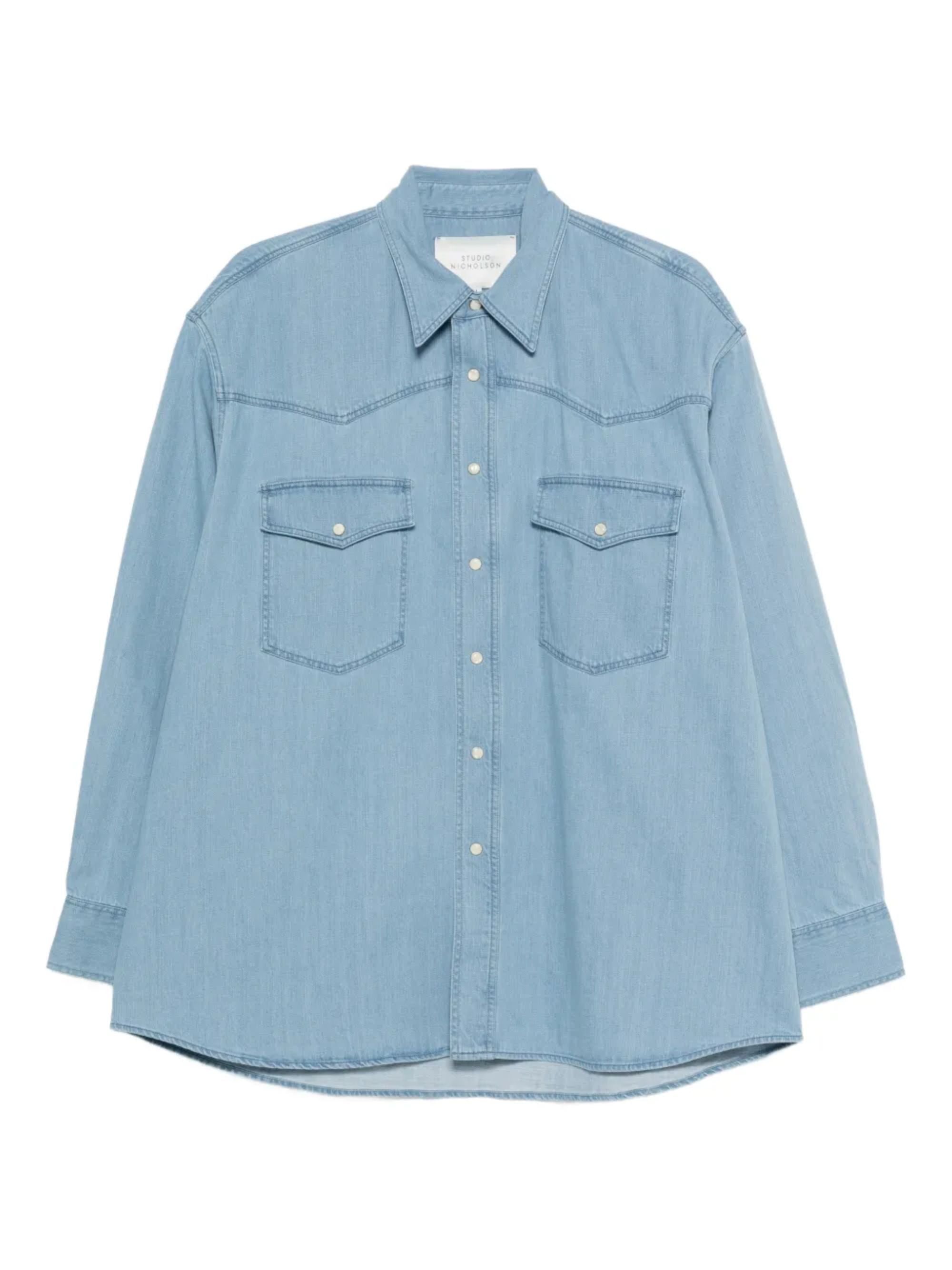 Classic Men's Worn Wash Shirt