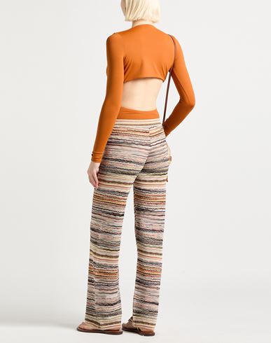 Woman Bodysuit Rust Size L Polyamide, Elastane